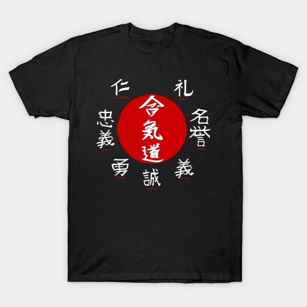 Virtues of Bushido T-Shirt by House of Moai